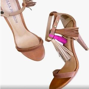 ULLA JOHNSON LUZ Heeled Sandal size 40 -  worn three times.